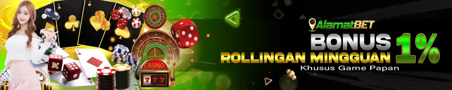 bonus rollingan 1%